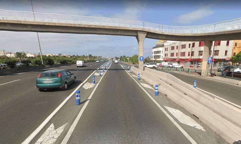 Imagen del puente elevado peatonal/GM.